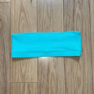 NWOT LA HEARTS PACSUN Turquoise Strapless Swim Top